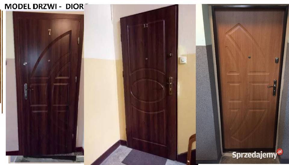 Drzwi wejściowe akustyczne zewnętrzne Drzwi zewnętrzne Radzionków sprzedam