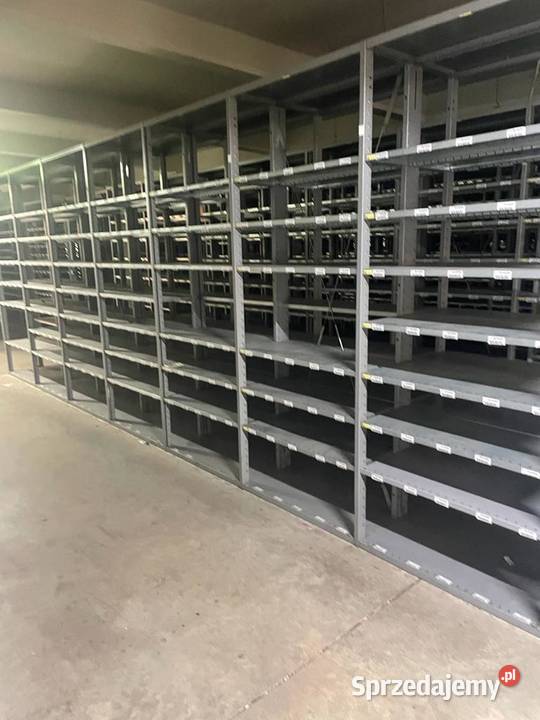 Regały półkowe 220x60 nowe do magazynów
