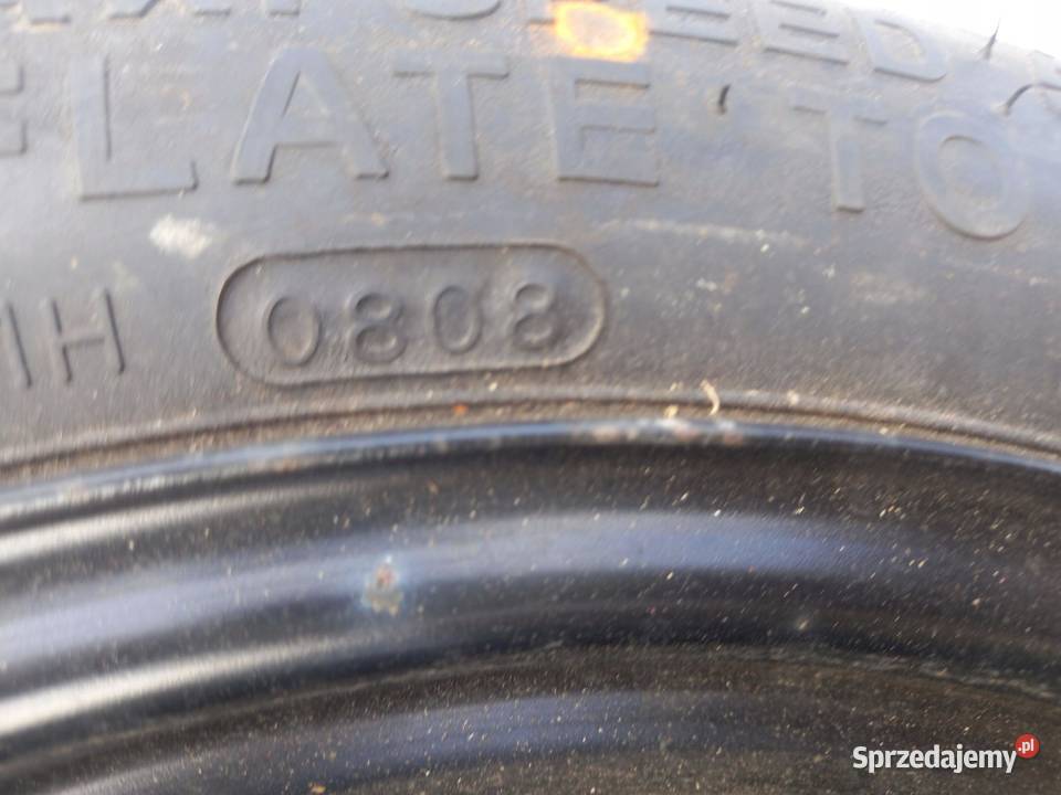 VW GOLF AUDI SEAT ALTEA koło dojazdowe 1257016