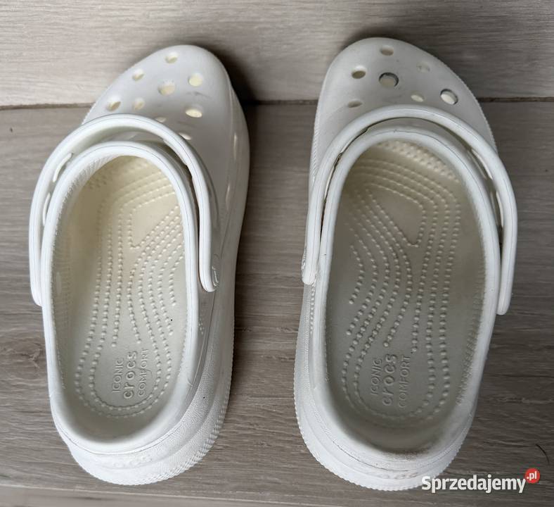 Klapki Classic Crush Clog 207521 dziecięce Crocs 21.7cm łódzkie Łódź