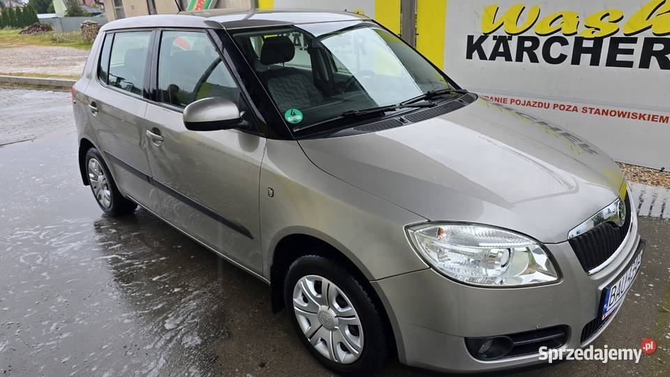 Zadbana Skoda Fabia 12 benz Rok produkcji 2008 Augustów