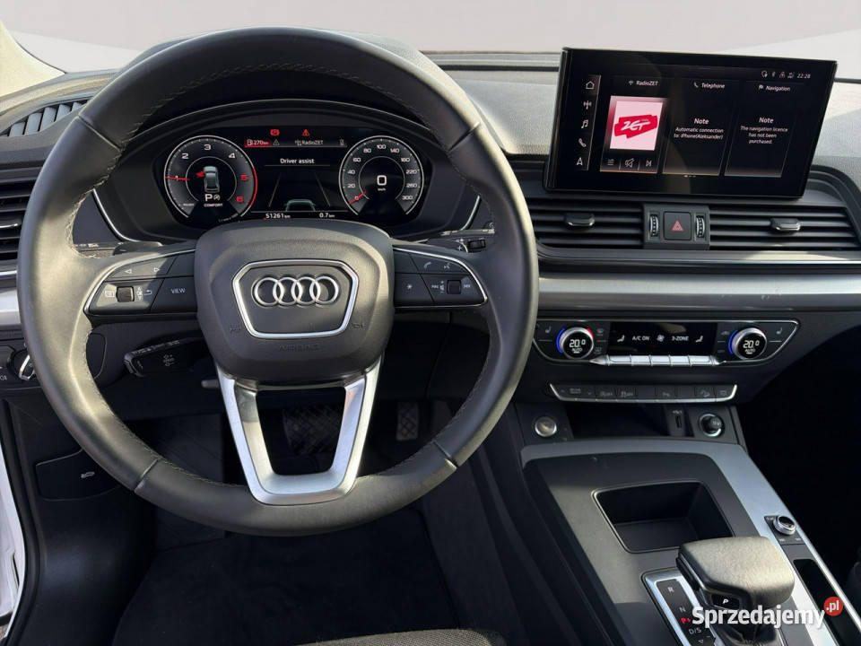 Audi Q5 WE7L06235 TDI mHEV S Line S tronic klimatyzacja Pępowo
