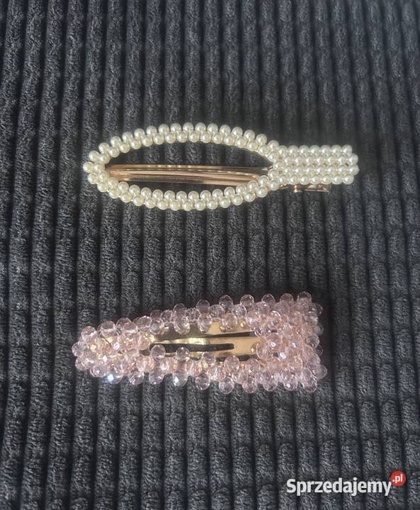 Cudne spineczki perełki koraliki nowe Wrocław