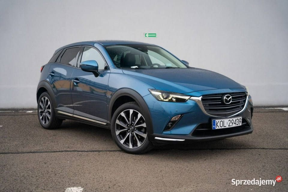 Mazda CX3 Eternal Blue Salon Bezwypadkowy