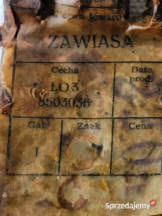 Unkat PRL Zawiasa stała burty tylnej Żuk lubelskie Biała Podlaska