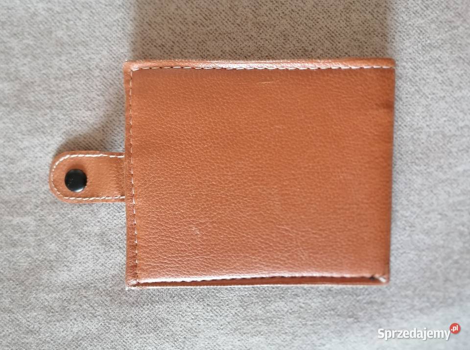 Portfel męski RONGDA imitacja skóry Kolor jasnej Dodatki