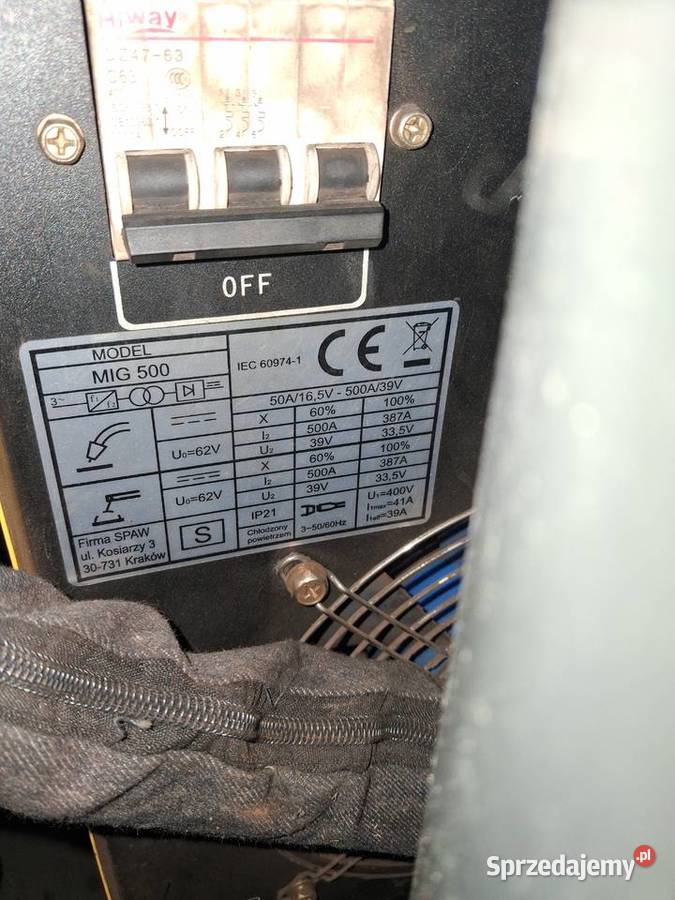 Sprzedam spawarke Magnum mig 500