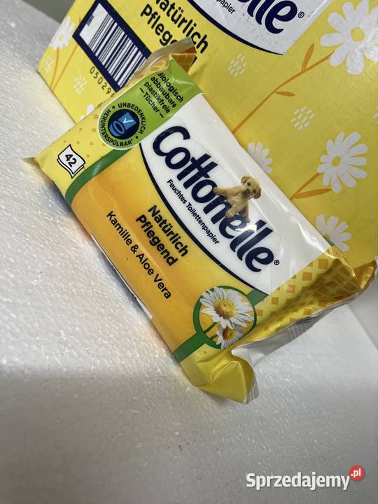 Cottonelle papier toaletowy nawilżany karton małopolskie Alwernia sprzedam
