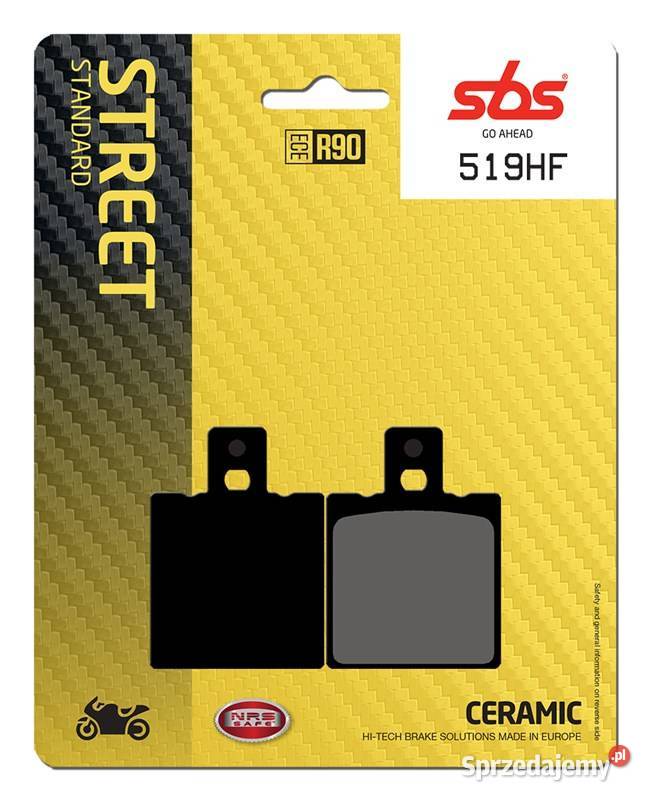 Klocki hamulcowe SBS 519HF FANTIC RC RS lubuskie Trzciel sprzedam