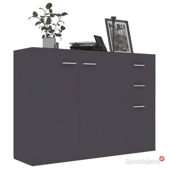 Szafka szara 105x30x75 materiał drewnopochodny