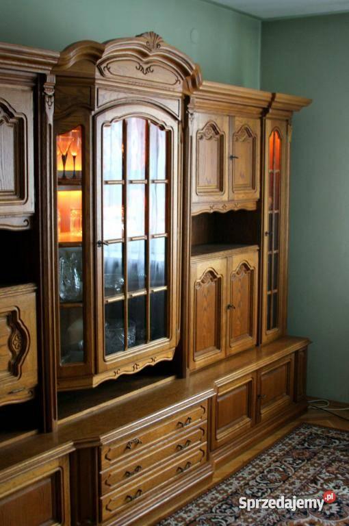 Meblościanka dębowaSegment dębowy Piła