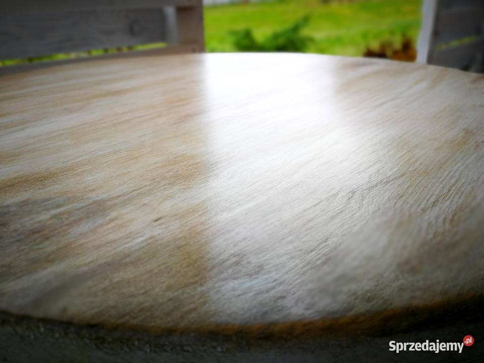 Stolik ze szpuli ława drewniana loft stolik z 55cm świętokrzyskie Radków