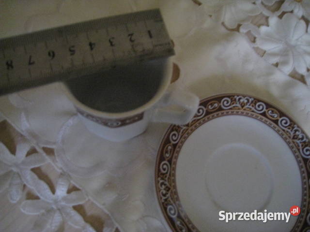 Filiżanki do kawy porcelanowe Fena Porzellan śląskie Częstochowa