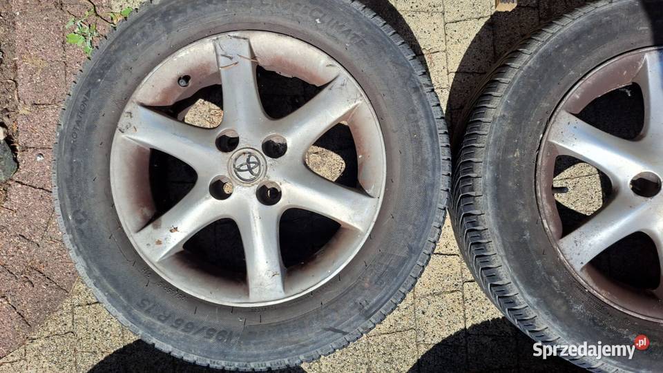 Alufelgi z Opnami Toyota Corolla e12 R15 Wrocław