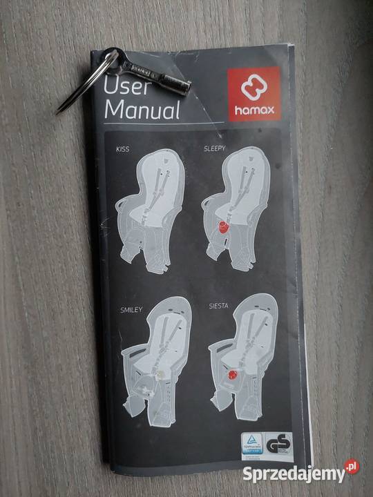 Fotelik rowerowy Hamax Siesta 2501 Szczecin