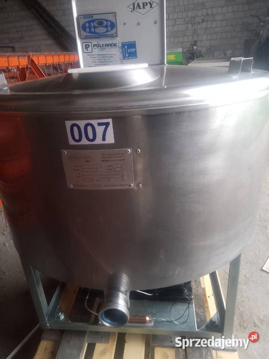 Sprzedam zbiornik do mleka Hodowla bydła kujawsko-pomorskie Wiskitno