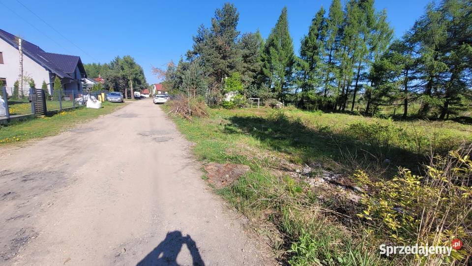 działka budowlana 1011 m Hutki Konopiska