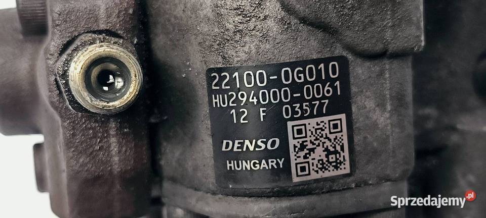 POMPA WTRYSKOWA TOYOTA COROLLA VERSO 221000G010 Lipno