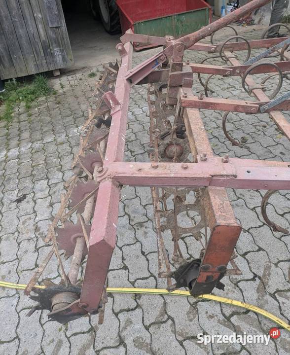 Kultywator 2 m z podwójnymi wałkami Piotrów-Gułaczów