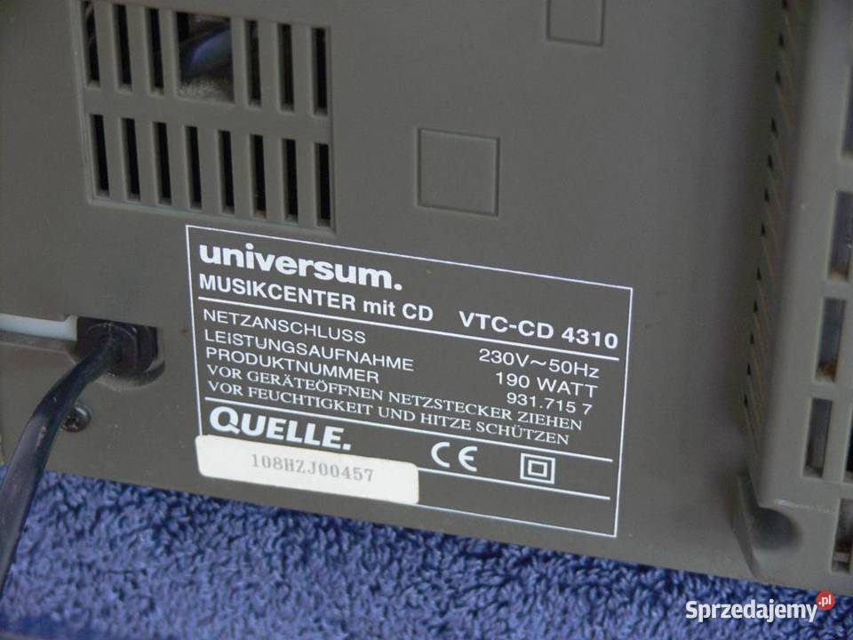 Wieża Universum mocna AUX RDS 190 wat WYSYŁKA Jasło