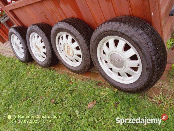 Opony zimowe nowe R 15 z alufelgi okazja Biała Podlaska