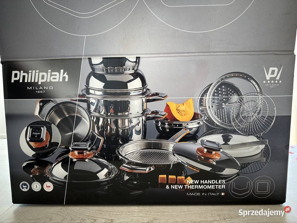 Zestaw garnków Milano Philipiak sprzedam