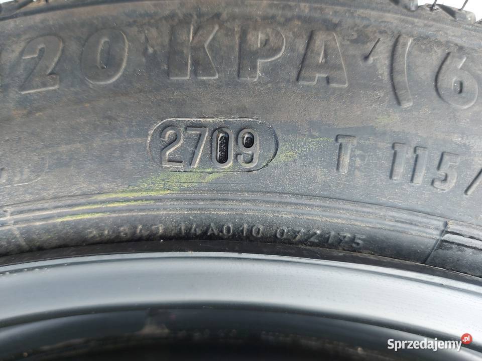 OPEL ASTRA H koło dojazdowe 1157016 92M 4x100 Kielce sprzedam
