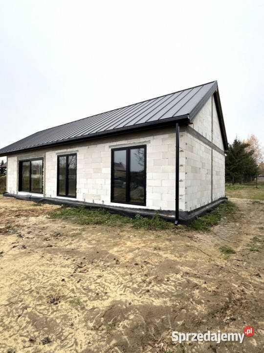 Dom budowany siebie nowoczesna bryła budynku pustak Sprzedaż Sprzedaż Dębe