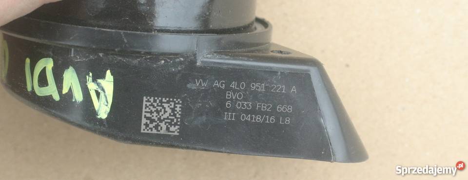 AUDI Q7 KLAKSON SYGNAŁ 4L0951221A Pozostałe