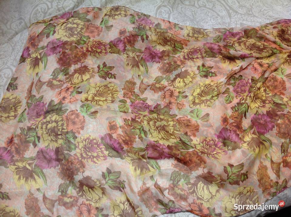 Szal Apaszka Jedwabna Damska j Nowa Nowa Sól sprzedam