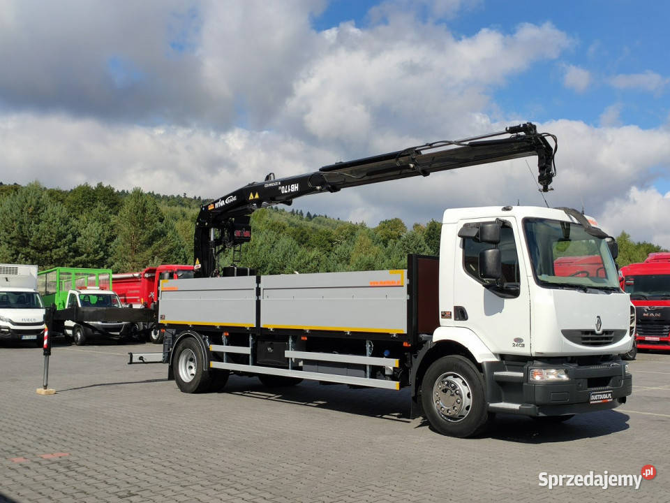 Renault Midlum 180240DXI HDS HYVA HB170E2 Udzwig Rok produkcji 2008