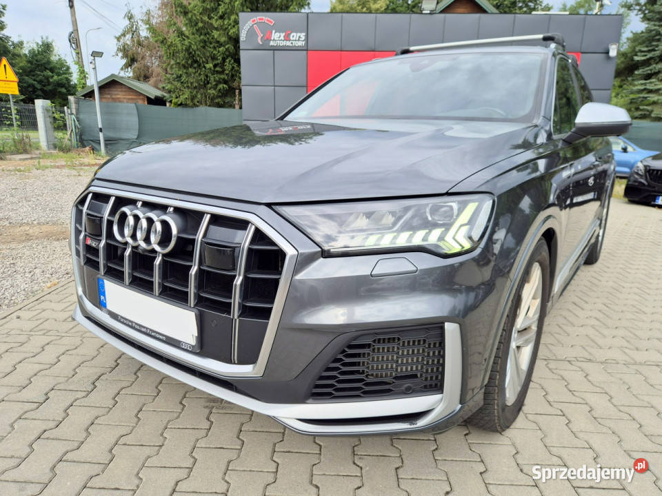 Audi SQ7 Sq7 Salon Polska Bezwypadkowy napęd 4x4 mazowieckie Konstancin-Jeziorna