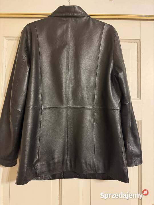 Marynarka damska S ze skóry naturalnej czarna Częstochowa