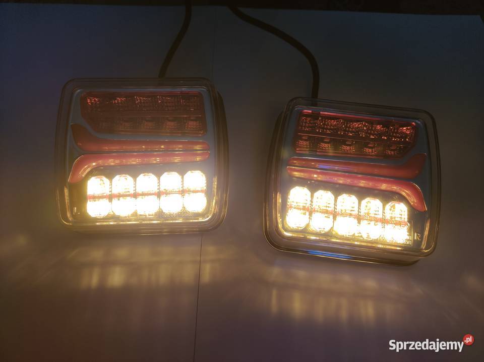 Zestaw lamp ledowy LED do przyczep gotowy do Pozostałe dolnośląskie Wrocław