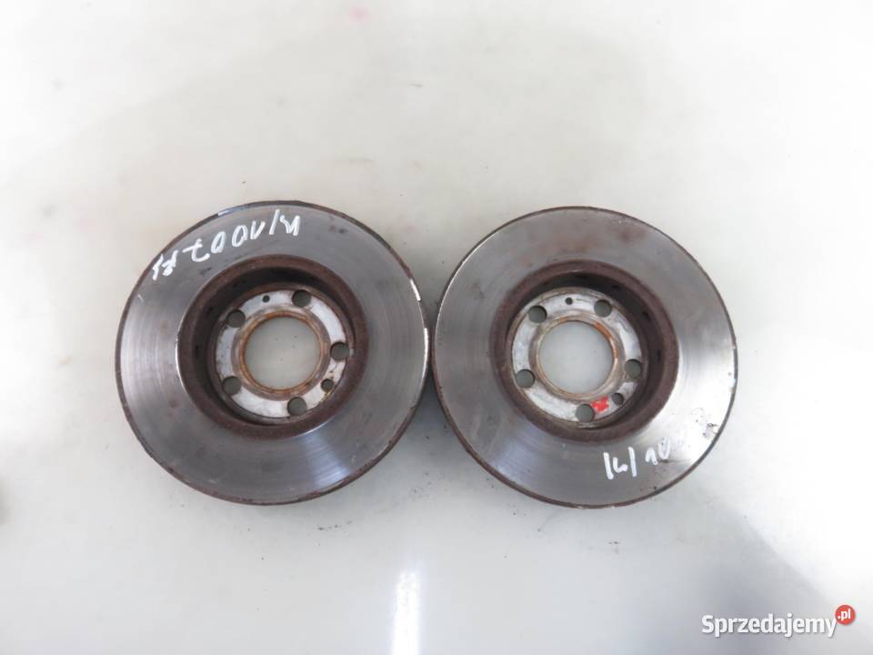 TARCZE HAMULCOWE PRZÓD SKODA FABIA 19 SDI osobowe małopolskie