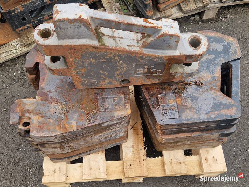 Obciążniki Massey Ferguson 45 komplet Łapczyca