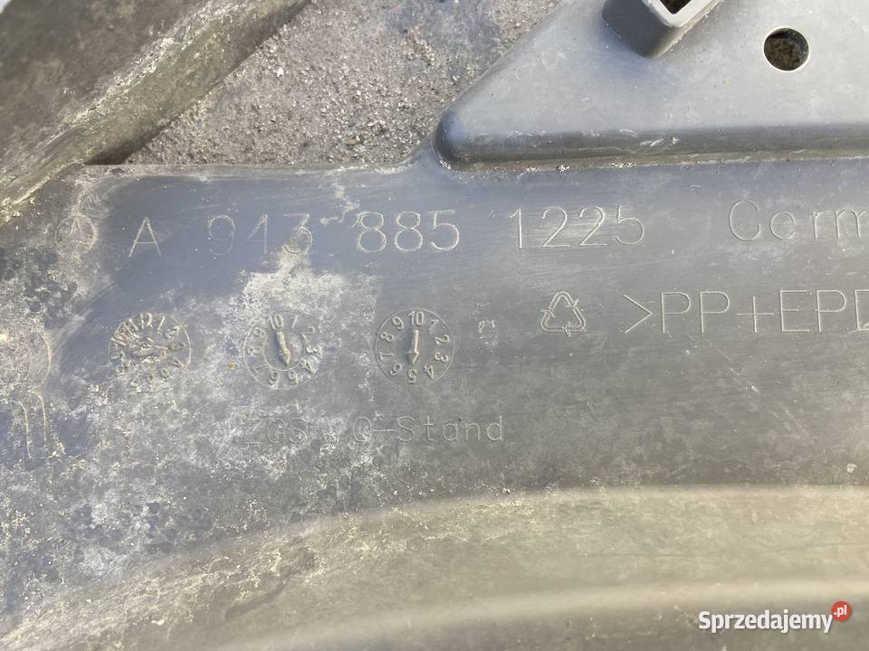 Spojler Zderzaka Actros MP3 9438851225 ciężarowe lubuskie