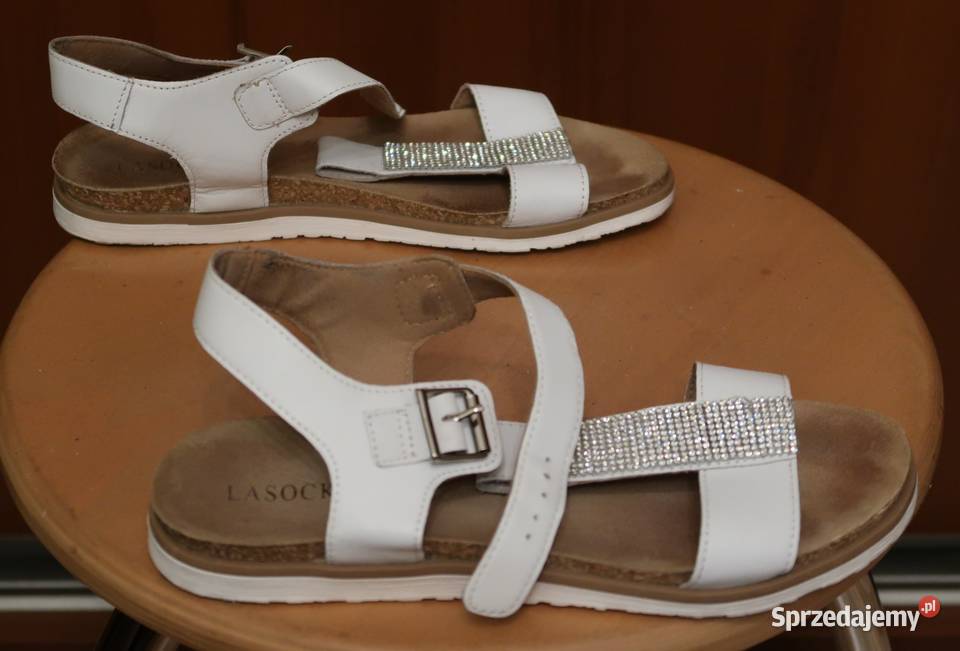 Damskie buty sandały firmy LASOCKI 38 skóra mazowieckie Siedlce