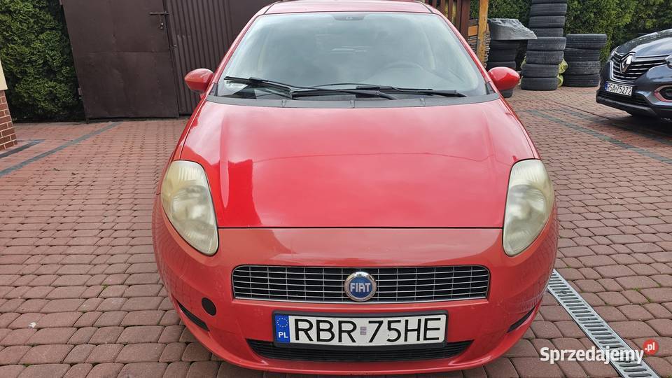 Fiat Grande Punto 14 77 2007r Klima Salon 1 Grande Punto podkarpackie Zarszyn