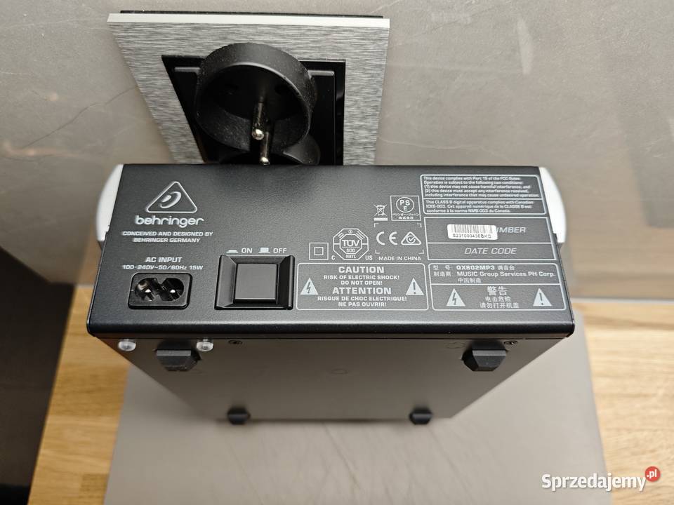 Behringer Xenyx QX602 mp3 Warszawa