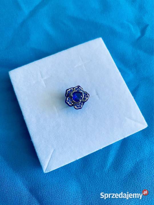 nowa unikatowa zawieszka charms beads błękitna pomorskie Gdynia