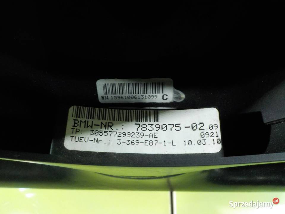 BMW X1 E84 0912 kierownica 7839075 osobowe Kierownice Suków