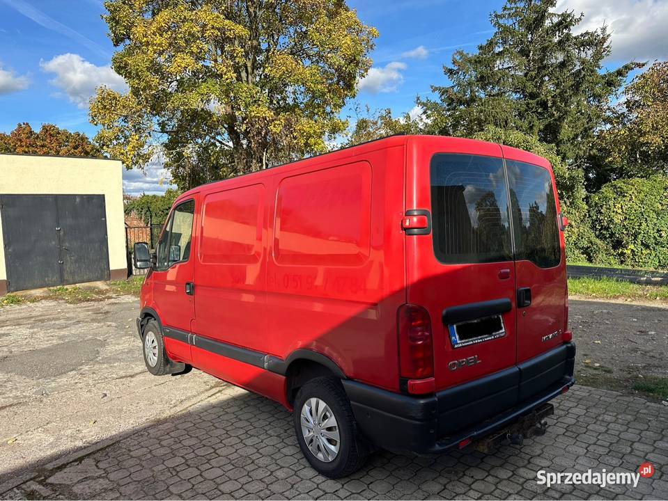Opel Movano 25D diesel bus blaszak transporter komputer pokładowy Samochody dostawcze Pyrzyce
