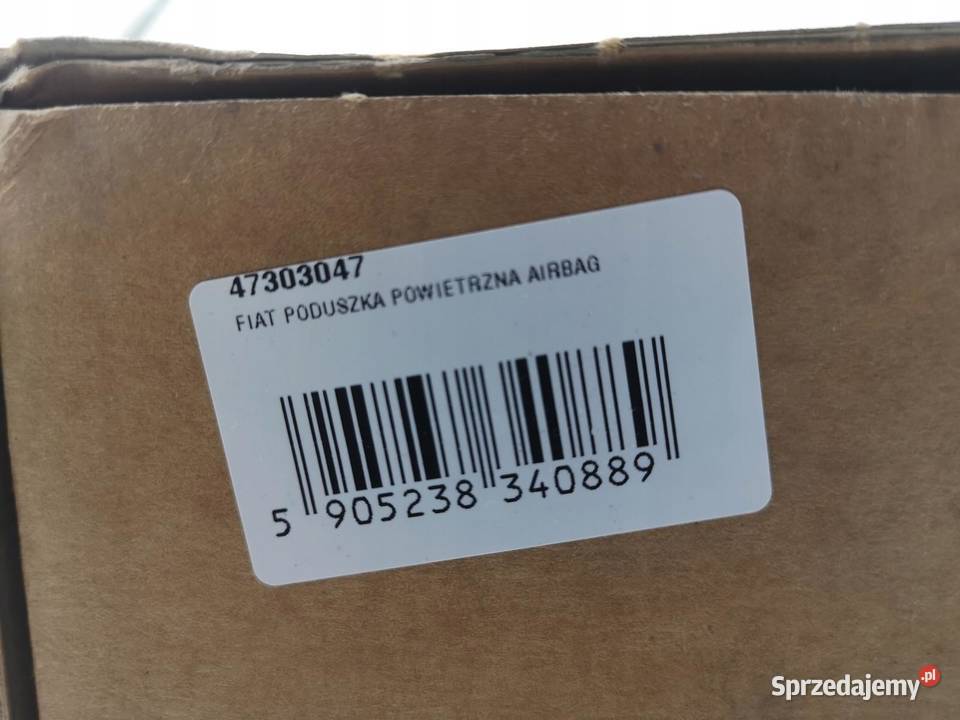 PODUSZKA AIRBAG FOTELA KIEROWCY FIAT MULTIPLA sprzedam