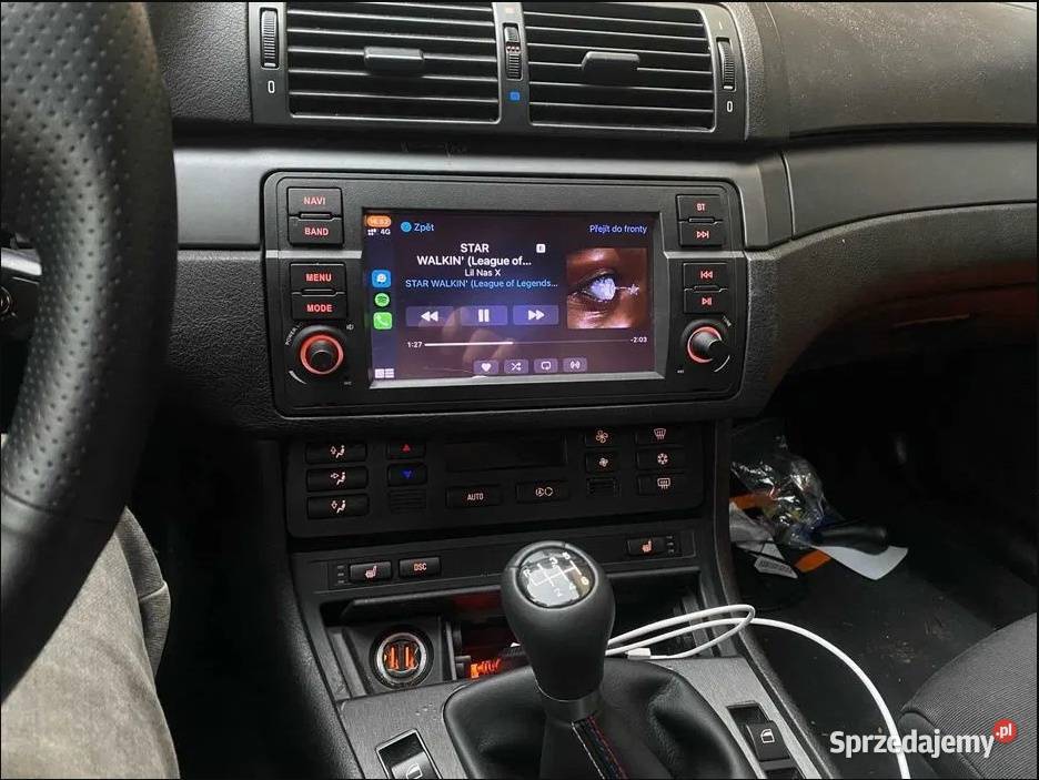 Radio 2din Bmw e46 Bluetooth Android gps Ożarowice