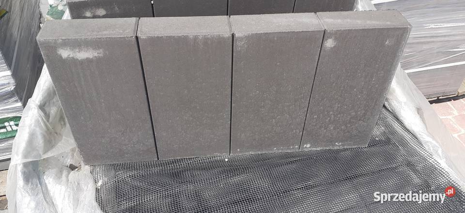 Palisada Maxima 40x80x8 Popielaty Libet Obrzeże Wielogóra