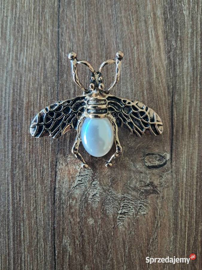 nowa broszka pszczoła w stylu vitntage 4x4 Sandomierz sprzedam