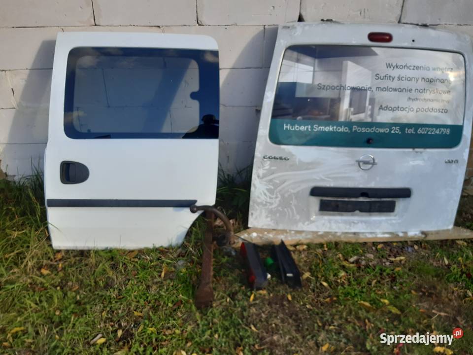 Opel Combo C tour 2006 Części przyciemniane szyby Combo Żary