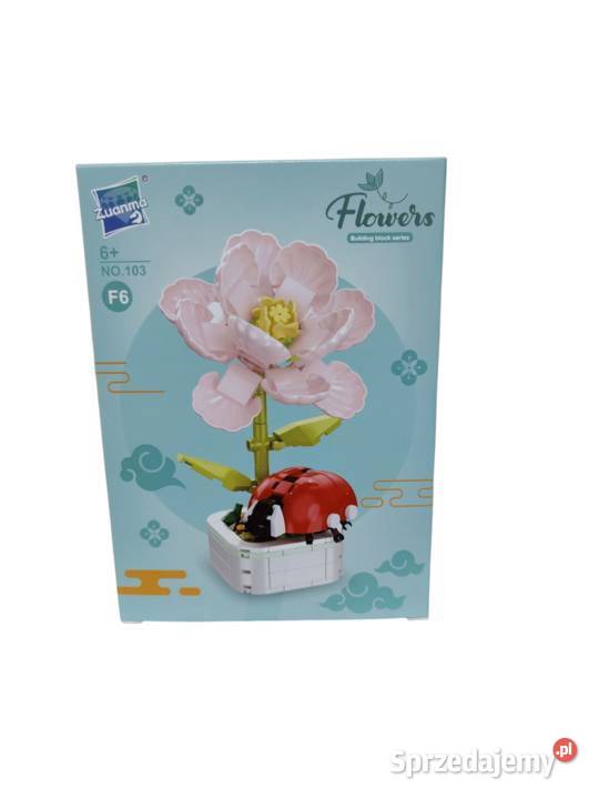 Zestaw klocków flowers biedronka Klocki Mszczonów