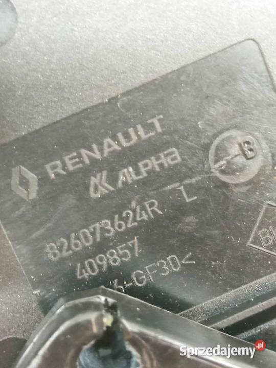 KLAMKA ZEWNĘTRZNA LEWA TYŁ EU 826068622R Dacia świętokrzyskie